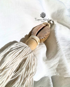 Natural Ocean Shell Keychain 1
