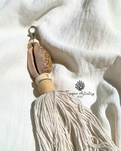 Natural Ocean Shell Keychain 5