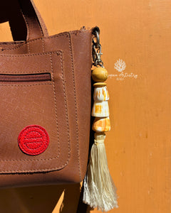 Natural Seashell Keychain 3