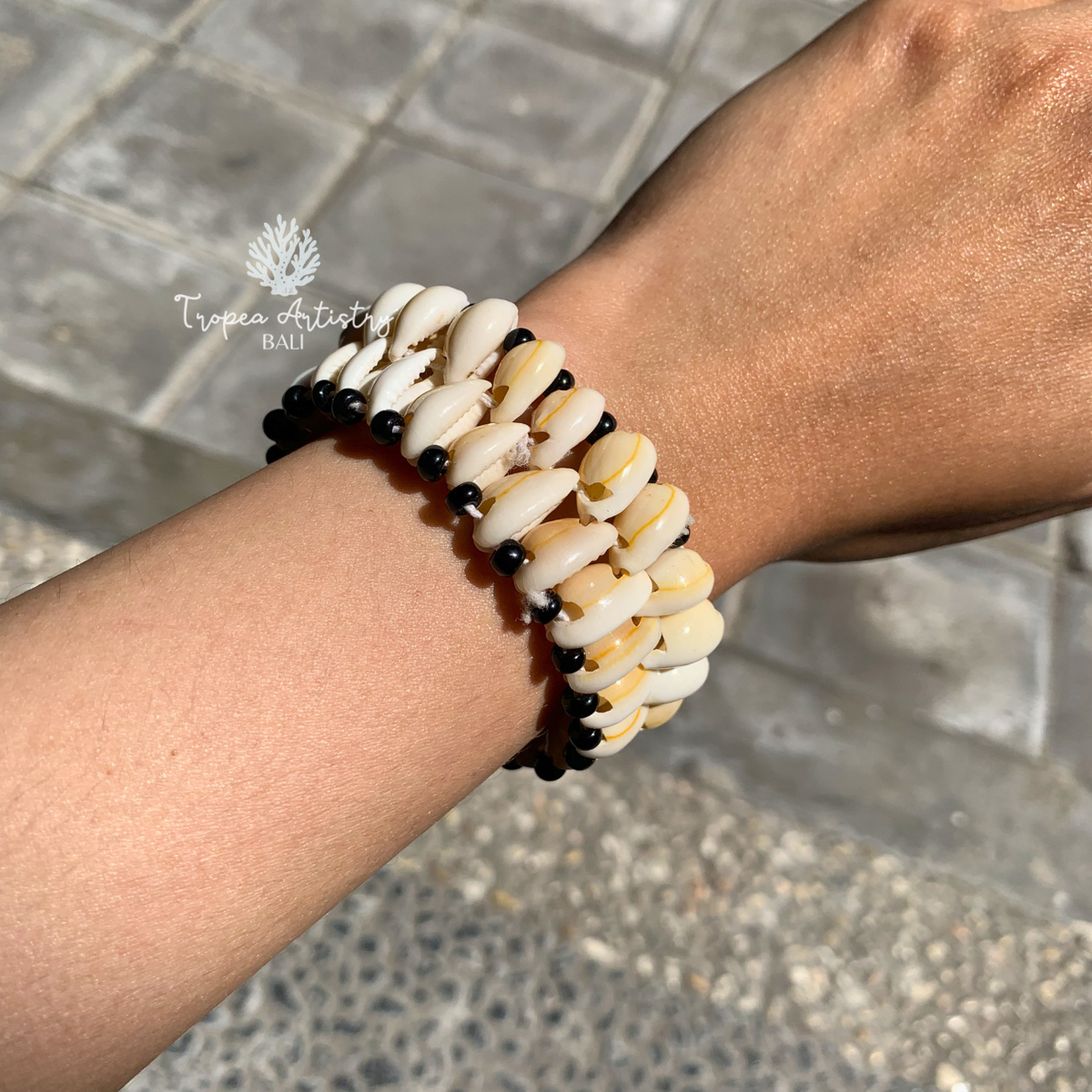 Boho Double-Layer Cowrie Shell Bracelet