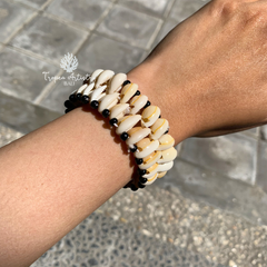 Boho Double-Layer Cowrie Shell Bracelet