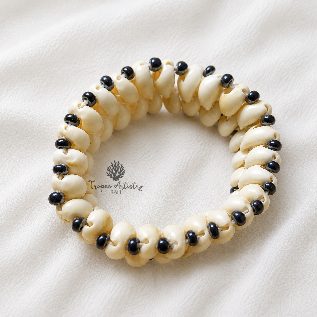 Boho Double-Layer Cowrie Shell Bracelet